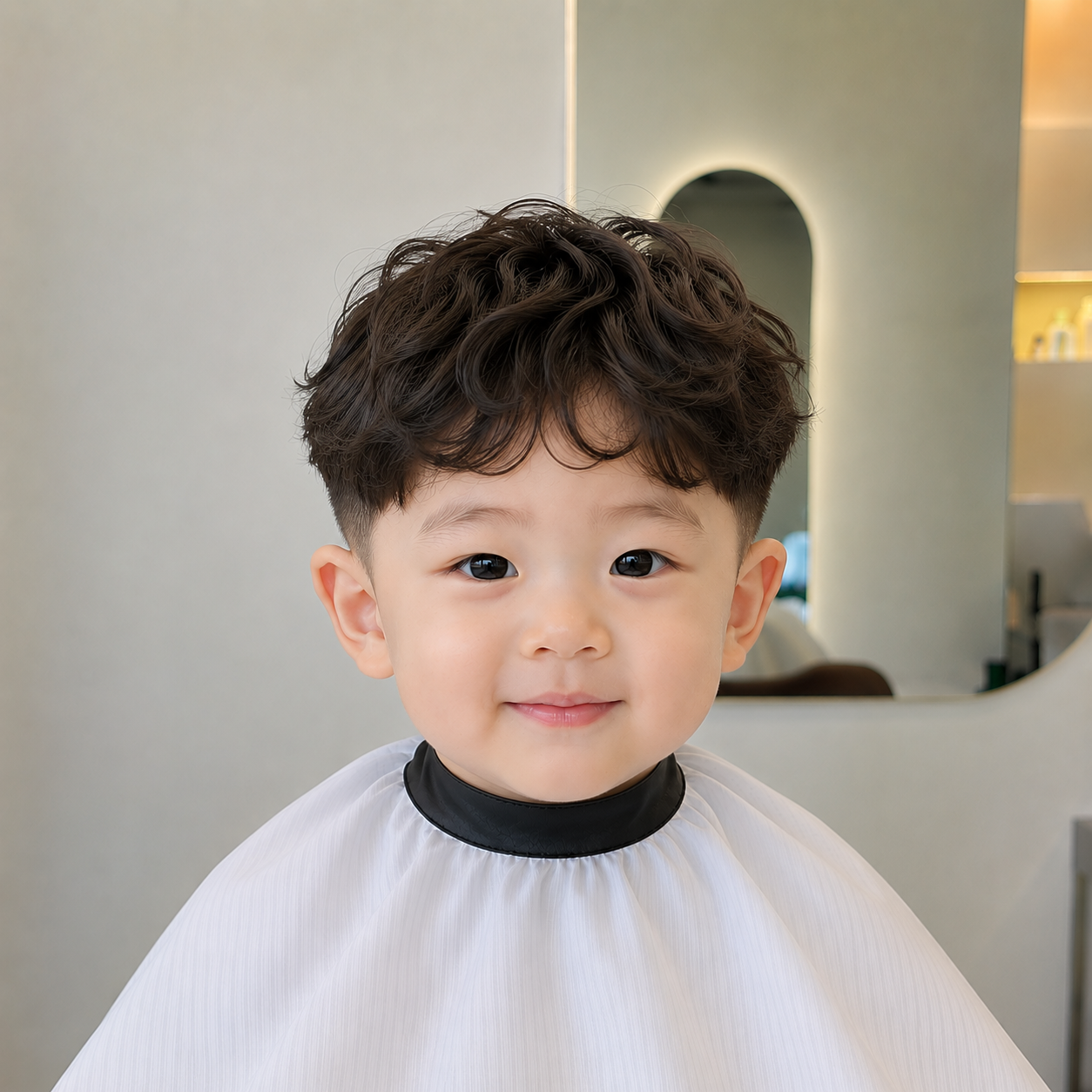 남자 아기 베이비 웨이브펌 시흥 대야동 아기머리 잘하는 하루헤어에서